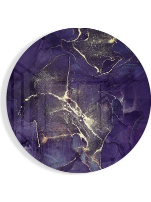 Insigne Soyut Akım Cam Tablo - 60X60 cm