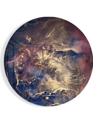 Insigne Soyut Akım Cam Tablo - 60X60 cm
