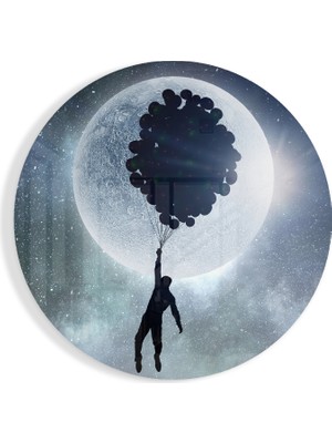 Insigne Dolunay Cam Tablo - 60X60 cm