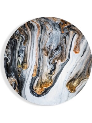 Insigne Mermer Cam Tablo - 60X60 cm