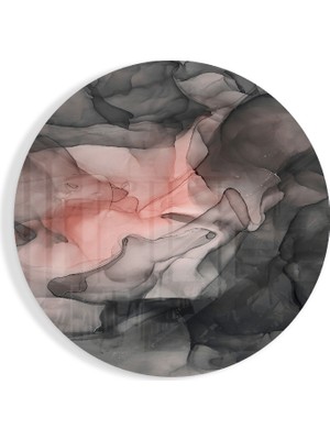 Insigne Soyut Akım Cam Tablo - 60X60 cm