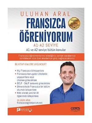 Ceres Yayınları Fransızca Öğreniyorum – Üniversite Hazırlık ve Dil Eğitimi Kitabı, Genç ve Yetişkin Öğrenciler İçin