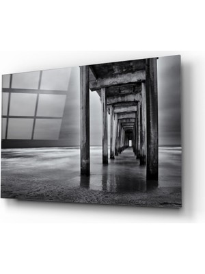 Insigne Rıhtım Cam Tablo - 72X46 cm