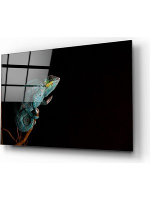 Insigne Bukalemun Cam Tablo - 72X46 cm