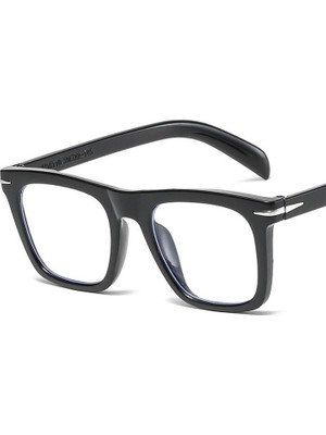 Jwl Mavi Işık Korumalı Bilgisayar Gözlüğü Ekran Koruma Gözlüğü Beckham Tarzı