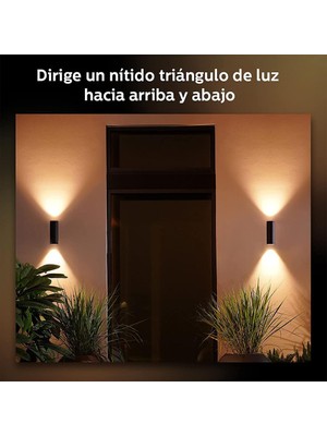 Philips Hue Beyaz ve Renkli Dış Mekan Duvar Lambası