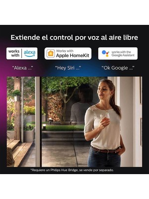 Philips Hue Beyaz ve Renkli Dış Mekan Duvar Lambası