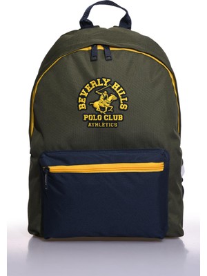 Beverly Hills Polo Club BHPC76172 Haki/Lacivert Unisex Sırt Çantası