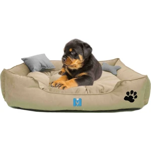 Mavi Vitrin Ultrasoft Küçük Irk Köpek ve Kedi Yatağı Kemik ve  Yastık Hediyeli