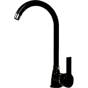 Siyah Lavabo Banyo Bataryası Delta Borulu Aç Kapa