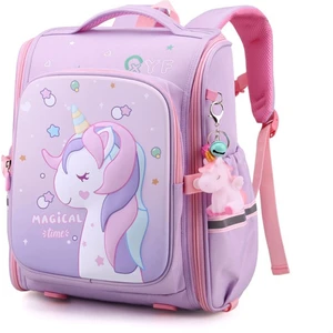 Unicorn Desen Baskılı Öğrenci Sırt Çantası (Yurt Dışından)