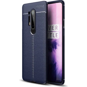 Oneplus 8 Pro Kılıf Niss Silikon Deri Desen