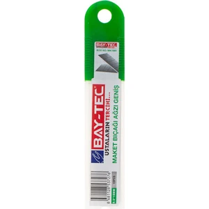 Baytec Maket Bıçağı Yedeği Büyük 0.5MMX18MM 100 Lü 