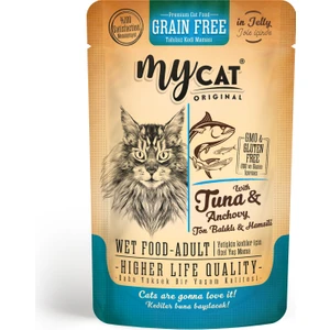Mycat Hamsi ve Tonbalıklı Pouch 85 gr