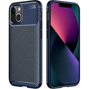 Apsuwa Iphone 13 Mini Karbon Görünüm Negro Silikon Kılıf + Ekran Koruyucu Nano