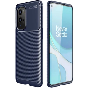 Apsuwa One Plus 9 Pro Karbon Görünüm Negro Silikon Kılıf