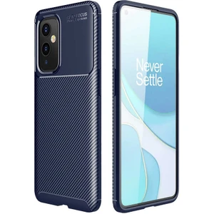 Apsuwa One Plus 9 Karbon Görünüm Negro Silikon Kılıf