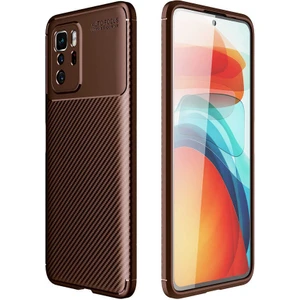 Xiaomi Poco X3 Gt Kılıf Negro Silikon Karbon Desen + Ekran Koruyucu Nano