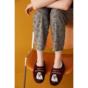 Bordo Hogwarts Patik-Harry Potter Koleksiyonu