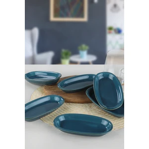Safir Hitit Kayık Tabak 16 Cm 6 Adet