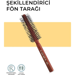 Cosmo Code Karaca Yanmaz Fön Saç Fırçası