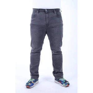 Moc Grande Mocgrande Erkek Büyük Beden Kot Pantolon Power Lycra 20001-FUME