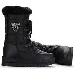 995  Içi Termal Kürklü Kız Çocuk Kar Botu Ayakkabı