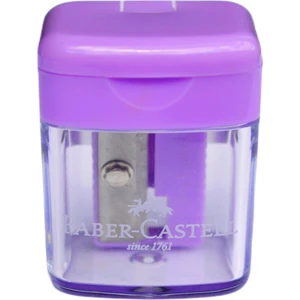 Tek Gözlü Mini Box Kalemtıraş Pastel Mor