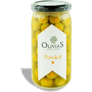 Portakal Dolgulu Yeşil Zeytin 370 cc (200-220 Gr)