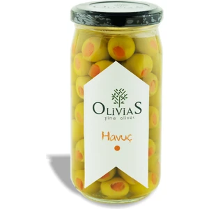 Havuç Dolgulu Yeşil Zeytin 370 cc (200-220 Gr)