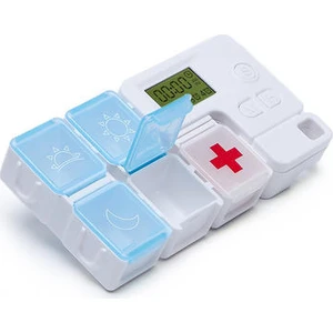5 Bölmeli Depolama Taşınabilir Ilaç Kutusu Taşınabilir Mühürlü Nem Korumalı Alt Paketleme Elektronik Zamanlama Hatırlatma Akıllı Ilaç Kutusu (Yurt Dışından)