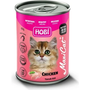 Maxicat Tavuklu Yavru Konserve 400 gr x 20