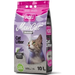 Maxicat Lavanta Kokulu Bentonit Kedi Kumu 10 Litre