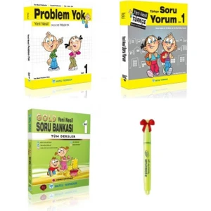 Mutlu Yayıncılık 1. Sınıf Problem Yok Soru Yorum Gold Tüm Dersler Set