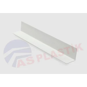 As Plastik 30*30 Pvc Köşebent Beyaz  4 mt