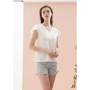 English Home Spring Flower Viskon Kadın Pijama Takımı L Mavi