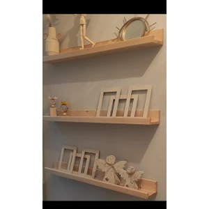 60 cm U Raf Çerçeve Rafı Biblo Rafı Montessori