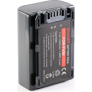 Sony DCR-HC26 DCR-HC27 DCR-HC28 Için Sanger NP-FV50 Batarya