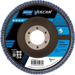 115X22.23MM 4''1/2x7/8'' 40 Kum Flap Disk 1 Adet
