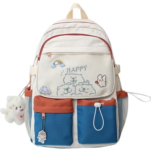 Situ Store Çok Bölmeli Büyük Kapasiteli Sırt Çantası - Beyaz  (Yurt Dışından)