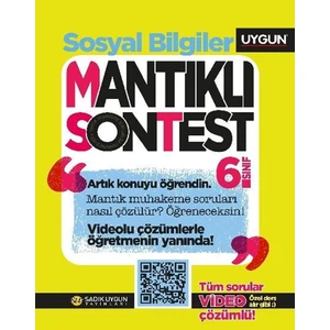Sadık Uygun Yayınları 6. Sınıf Sosyal Bilgiler Mantıklı Son Test