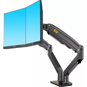 Nb North Bayou G35 Çift Kol Amortisörlü Monitör Tutucu Stand 22-32"