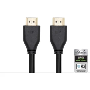 8k Sertifikalı Ultra Yüksek Hızlı HDMI Kablosu - HDMI 2.1 | 8K@60Hz | 48GB/SN | Cl2 Duvar Içi Dereceli | 28-30AWG | Siyah 28/3m