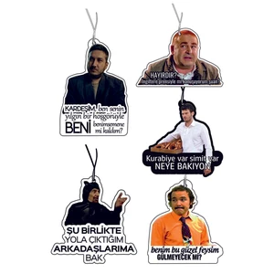 Jet Hızında 5li Film Karakterleri Oto Kokusu