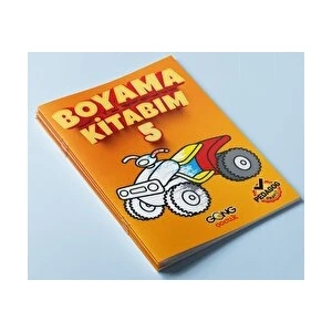 Gong Çocuk Boyama Kitabım 5 (32 Sayfa)