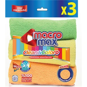 Mikrofiber Temizlik Bezi 3 Adet
