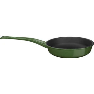 Döküm Kızartma Tavası, Metal Saplı. ÇAP(Ø)24CM.  - Yeşil