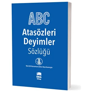 Ema Kitap Atasözleri Deyimler Sözlüğü