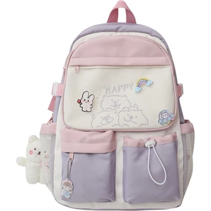 Situ Store Çok Bölmeli Büyük Kapasiteli Sırt Çantası - Mor  (Yurt Dışından)