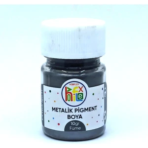 Epoksi Reçine Metalik Sedefli Pigment Toz Boya Füme 10 gr